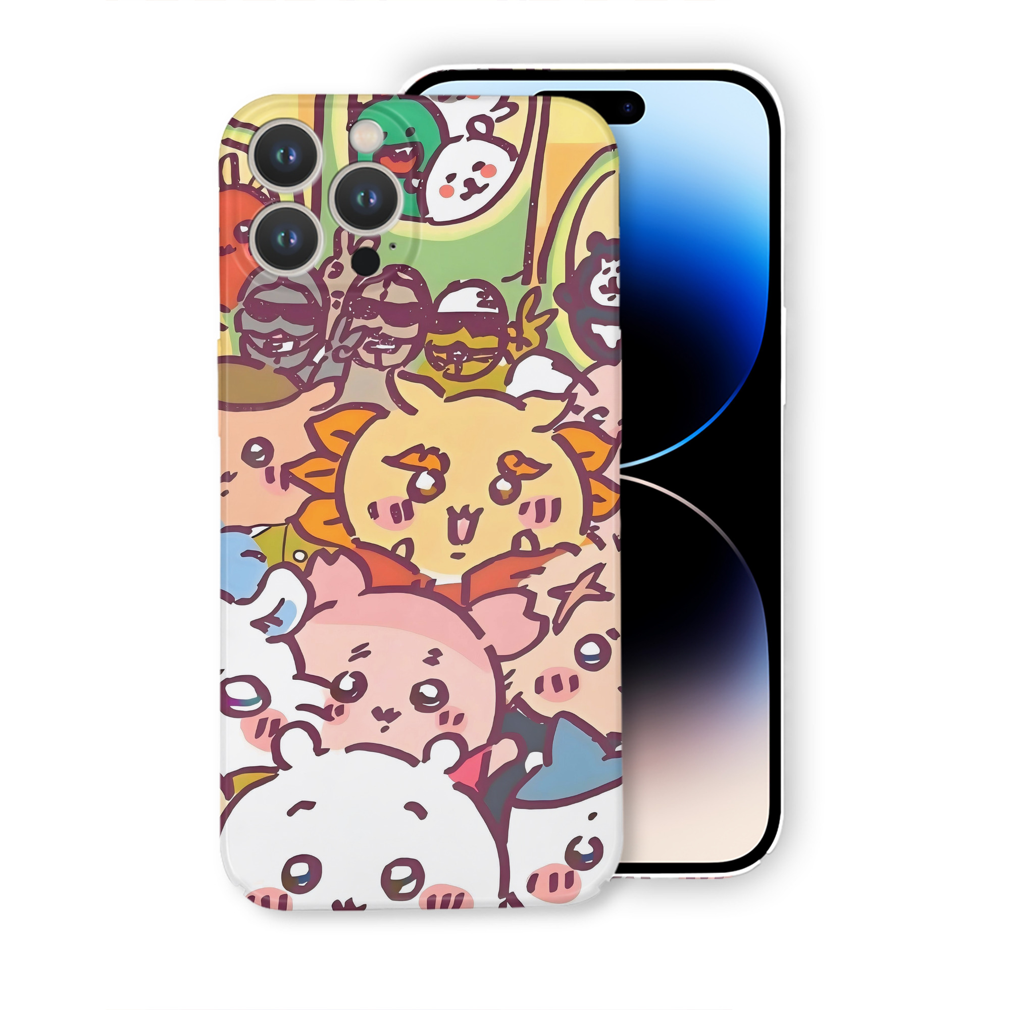 （画像用） ちいかわ Chii-kawa 【iPhone 14シリーズ対応】ハードケース